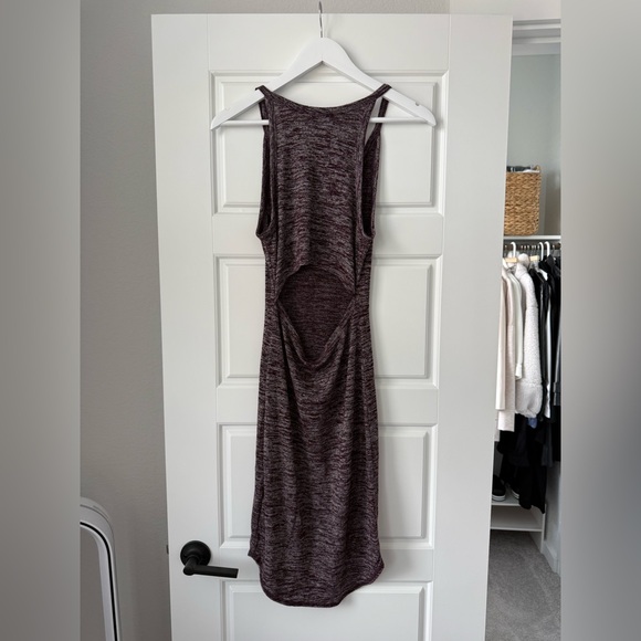 Aritzia Wilfred Free, Open Back Heathered Dress, Size XS - Picture 1 of 3